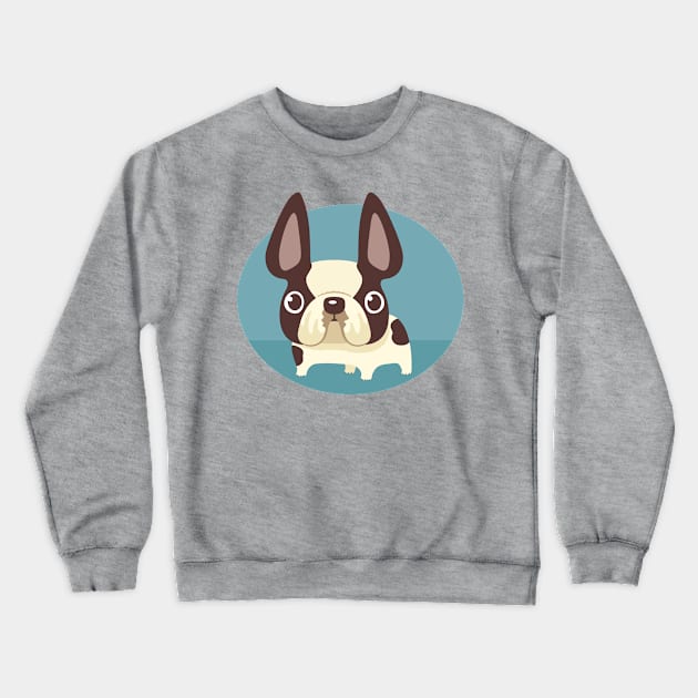 French Bulldog dog Crewneck Sweatshirt by sanogawa